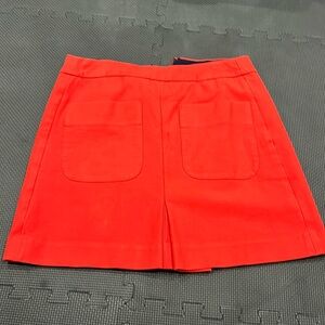 LOFT red lined size 4 skirt